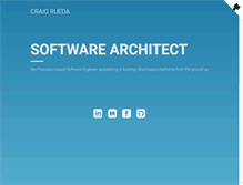 Tablet Screenshot of craigrueda.com